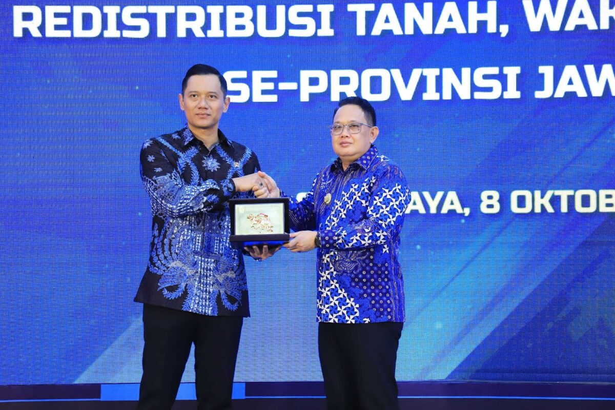 Capaian PTSL Jatim Tembus 100 Persen, Pj Gubernur Adhy: Bentuk Kepastian Hukum Atas Kepemilikan Tanah