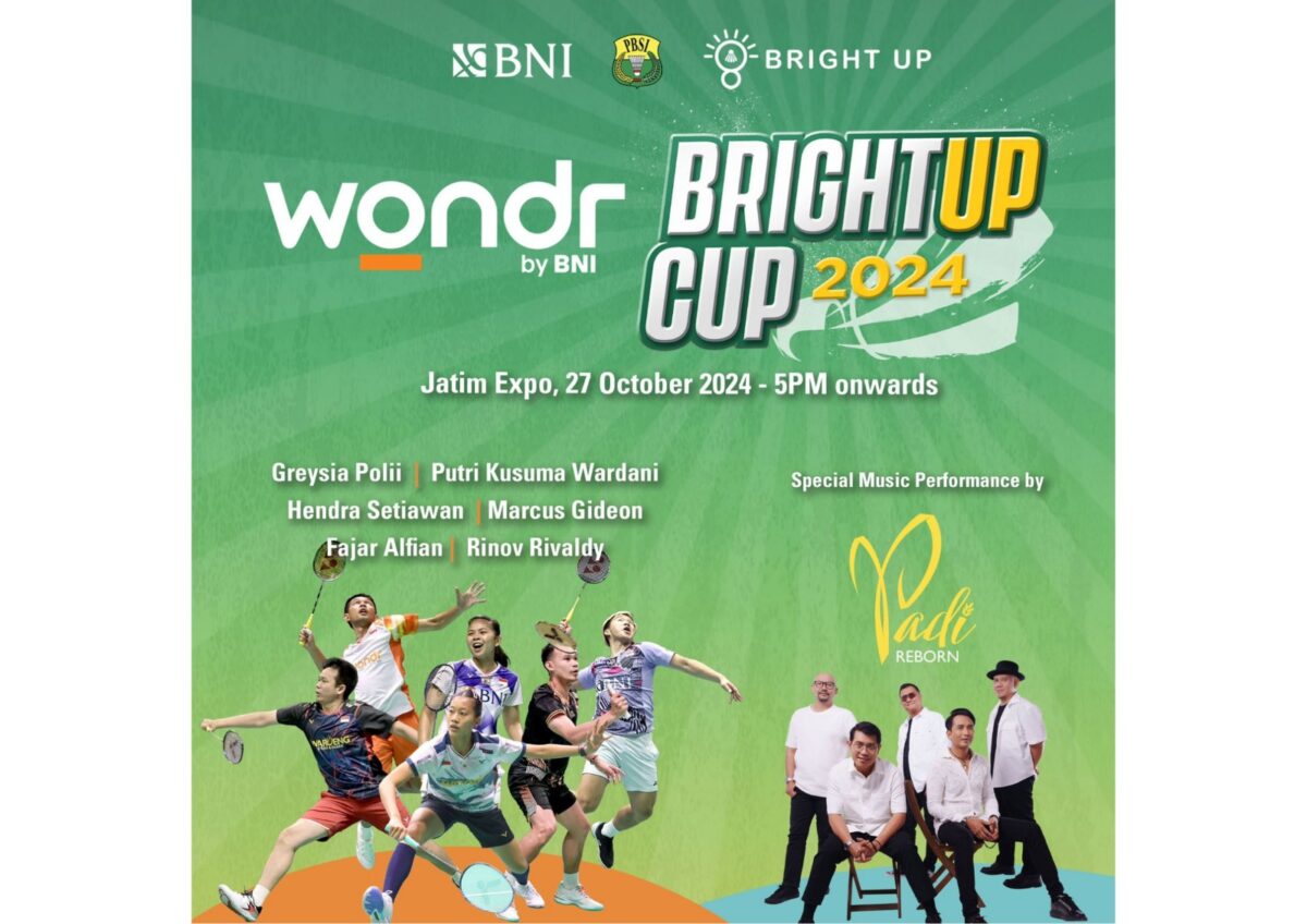 WONDR by BNI Brightup Cup 2024 Hadir Kembali di Surabaya