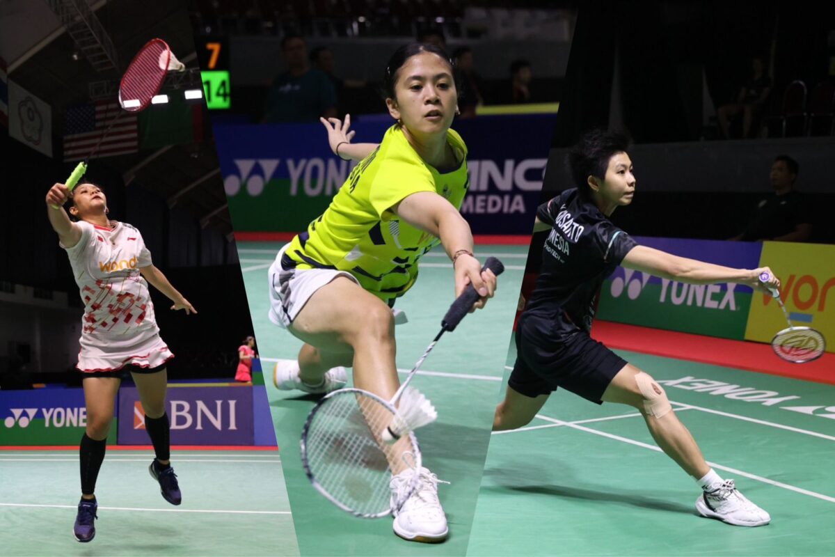 Ruzana, Dhinda dan Yosephine Kompak Masuk 16 Besar pada WONDR by BNI Indonesia Masters II Super 100-2024