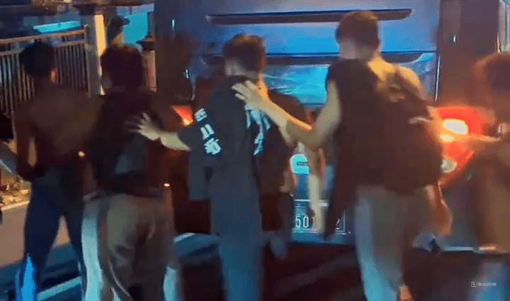 Remaja diamankan saat pesat miras di Vila Pacet, Sabtu (12/10/2024) malam (Andy / Kabarterdepan.com) 