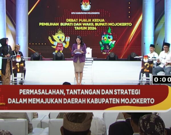 Debat Publik Kedua, Pasangan Idola dan Mubarok Ungkap Strategi Majukan Kabupaten Mojokerto