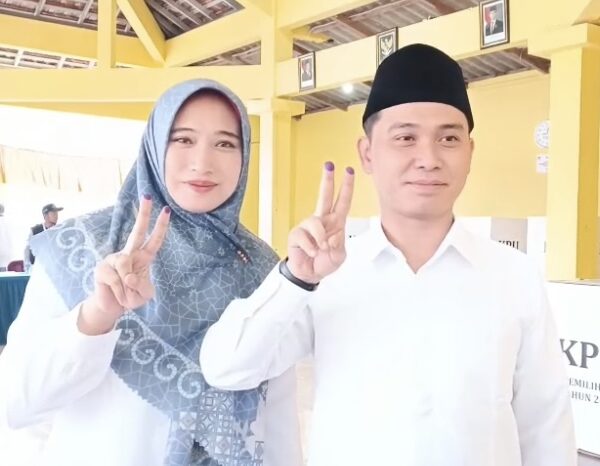 Beri Hak Suara di TPS, Gus Barra Optimis Menangkan Pilbup Mojokerto