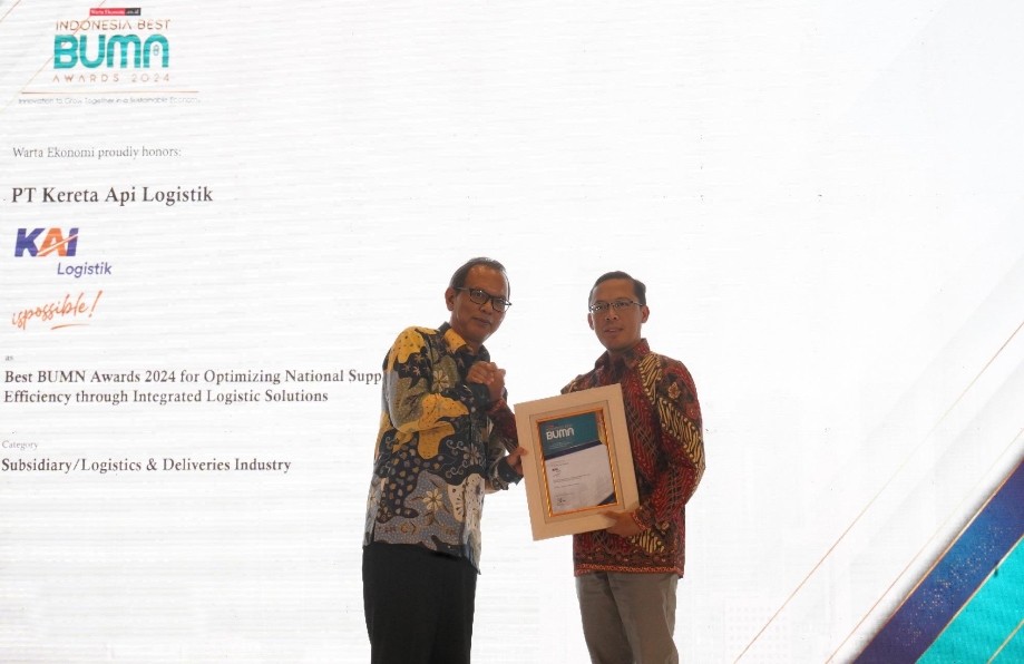 Foto ke1 KAI Logistik Indonesia Best BUMN Awards 2024