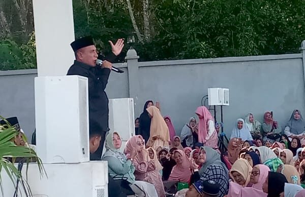 Cagub Sumut Edy Rahmayadi Hadiri Pengajian Puncak Barokah