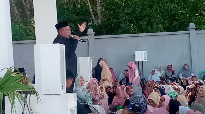 Cagub Sumut Edy Rahmayadi Hadiri Pengajian Puncak Barokah