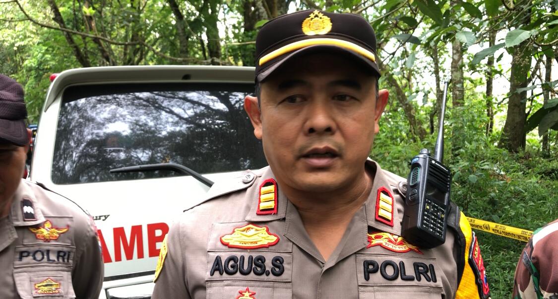 Kapolsek Pacet AKP Agus Setyawan saat dikonfirmasi awak media, Minggu (3/11/2024) (Andy / Kabarterdepan.com) 