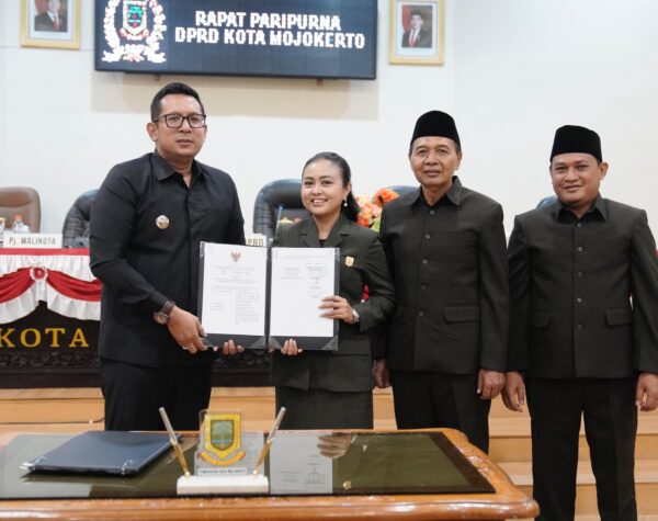 Rapat Paripurna DPRD Kota Mojokerto, Bahas 5 Raperda Usulan Pemkot