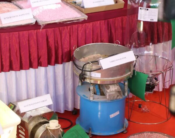 Bali Gempar! Polisi Gerebek Pabrik Hasis dan Happy Five Senilai Rp1,5 Triliun