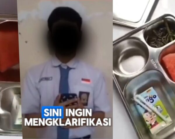 Siswa SMK di Bogor Rekam Porsi Makan Siang Gratis Berujung Klarifikasi