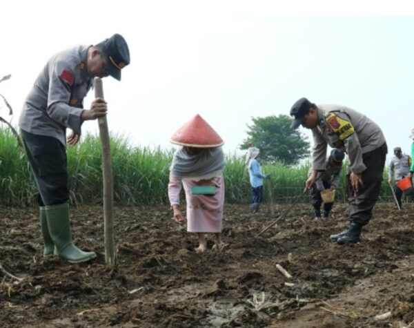 Program Percepatan Swasembada Pangan Direspon Polresta Malang Kota