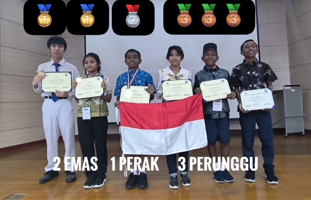 Bikin Bangga, Pelajar SD Asal Banyuwangi Juarai Kompetisi Coding Internasional di Korea Selatan