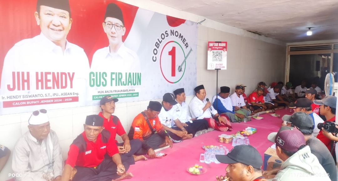 Terima Keluh Kesah Nelayan TPI Puger, Begini Solusi Calon Bupati Jember Hendy Siswanto