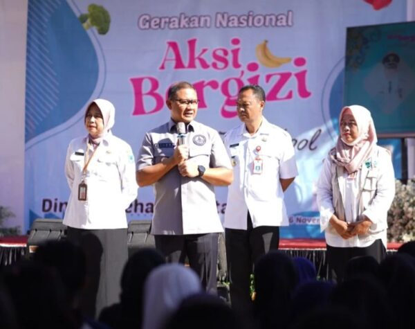 Hadiri Gerakan Nasional Aksi Bergizi Tour to School KWB, Pj Wali Kota Batu: Meningkatkan Kualitas Belajar