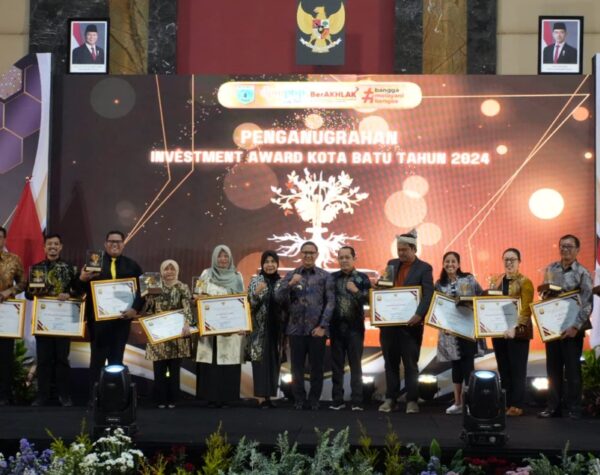 DPMPTSP Kota Batu Gelar Penganugerahan dan Peluncuran Investment Award 2024, Berikut Daftar Pemenangnya