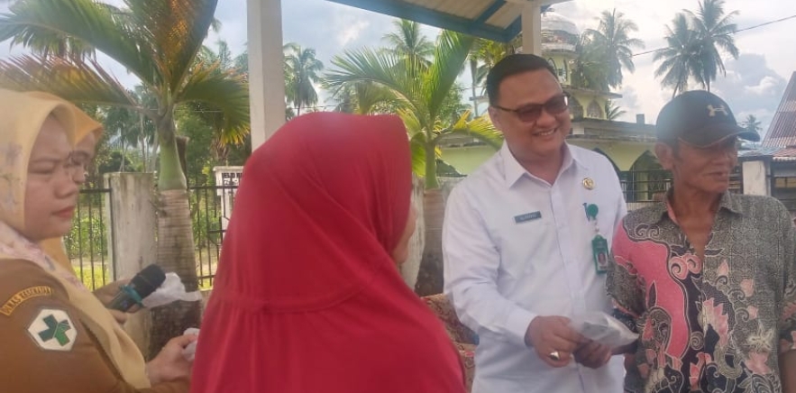 Antusias Warga Siabu Ikuti Pengobatan Gratis Dinas Kesehatan Madina