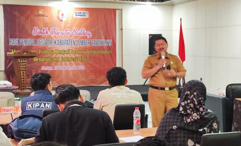 15 Pemuda Pelopor di Jember Digembleng Bimtek Character Building