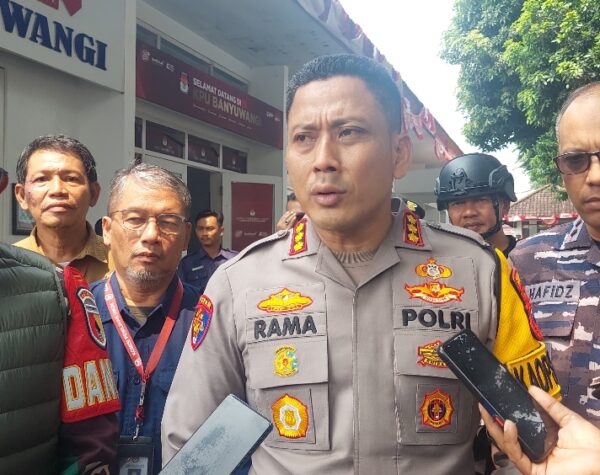 Cegah Potensi Gangguan Pilkada, Polresta Banyuwangi Gelar Patroli Skala Besar