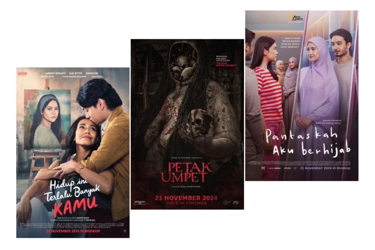 Ada 3 Film Baru Tayang di Bioskop Mojokerto 21 November 2024, Ini Jadwalnya