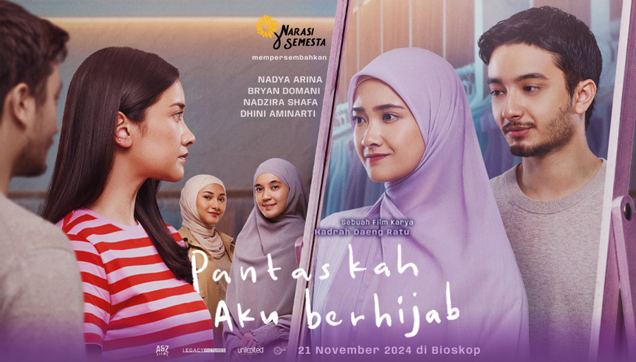 Nadya Arina Adu Akting dengan Bryan Domani, Film ‘Pantaskah Aku Berhijab’ Tayang