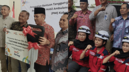 BNI Mojokerto Serahkan Ambulans untuk PMI Kabupaten Mojokerto, Tingkatkan Layanan Kesehatan