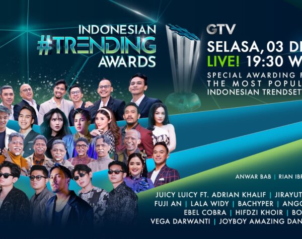 Besok! GTV Hadirkan Malam Penghargaan Indonesian Trending Awards 2024