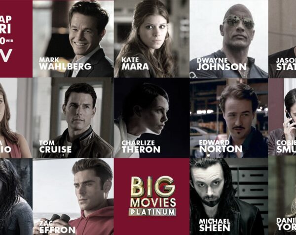 Big Movies Platinum GTV Hadirkan Deretan Film Blockbuster Seru Minggu Ini!