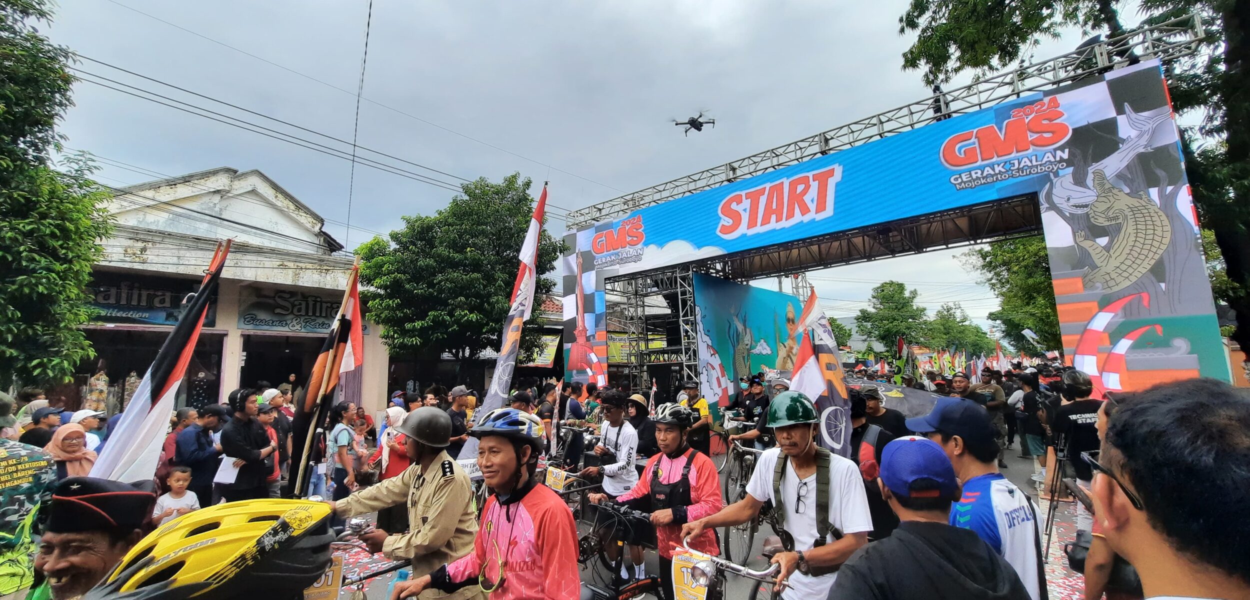 4.340 Peserta Ramaikan Gerak Jalan Mojosuro 2024, Spirit Kemerdekaan untuk Kemajuan Bangsa