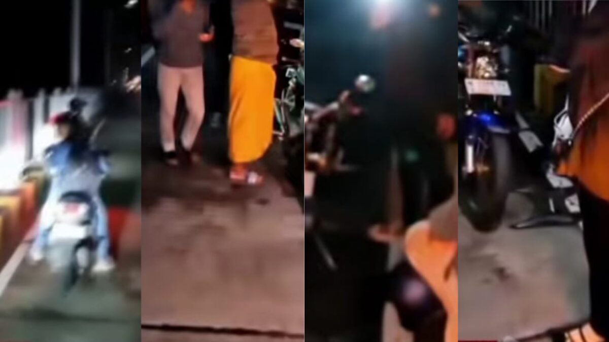 Diduga Korban Begal, Driver Ojol di Jembatan Suramadu Viral di Media Sosial