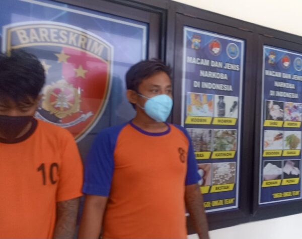 Dua Residivis Narkoba Ditangkap di Jombang, Polisi Temukan 56,80 Gram Sabu