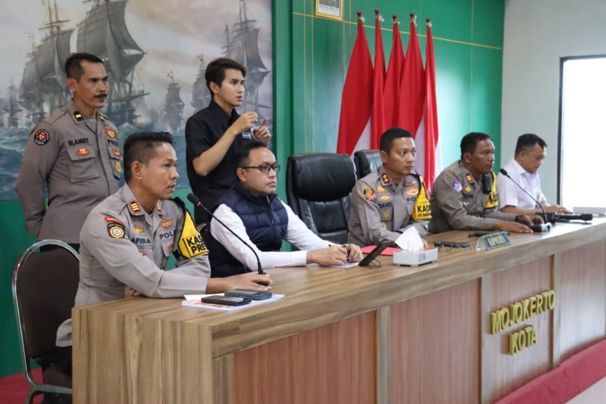 Rilis Akhir Tahun 2024, Angka Kriminalitas di Polres Kota Mojokerto Menurun