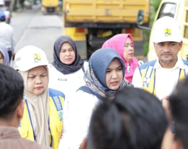 Tinjau Pembangunan Jalan Lingkar Timur Panyabungan, Wabup Madina Ajak Masyarakat Ikut Jaga Aset