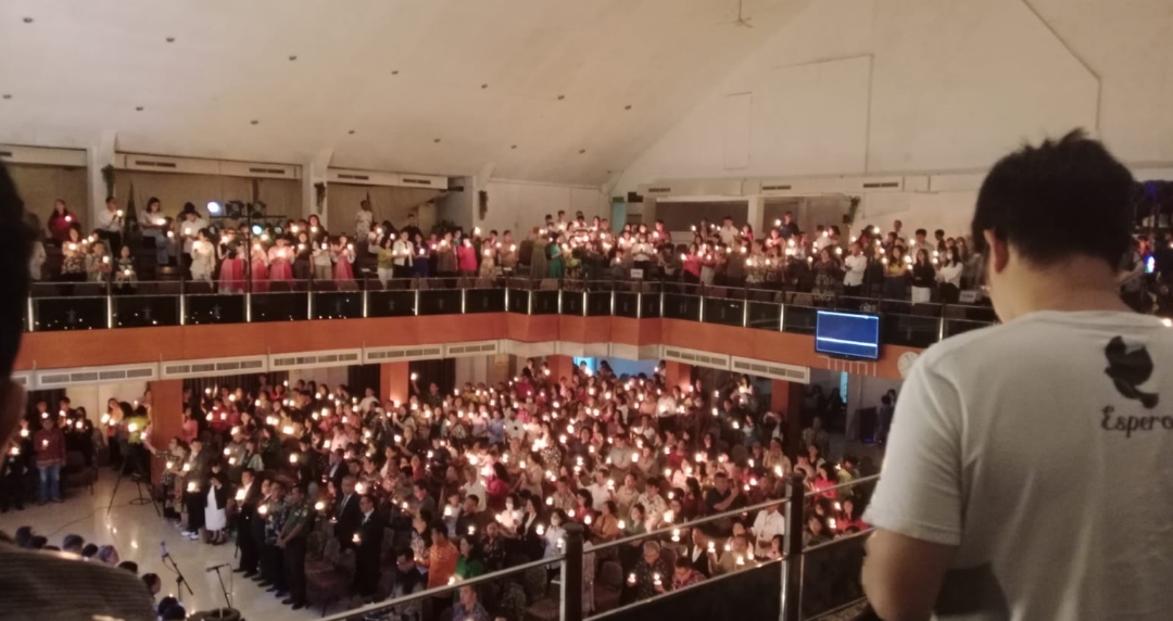 Ratusan Umat Kristiani Hadiri Natal Bamag 2024 di Mojokerto