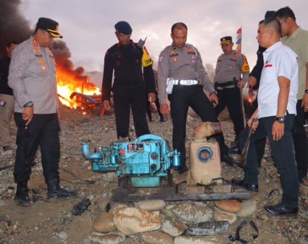 Pernyataan Lengkap Kapolres Madina soal Penindakan Pertambangan Emas Tanpa Izin di Kotanopan