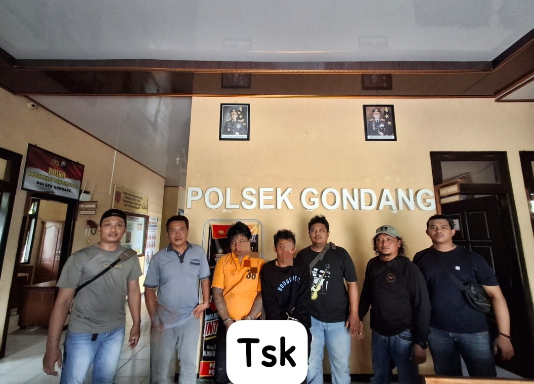 Satreskrim Polres Nganjuk Bekuk Komplotan Curanmor, Tiga Unit Motor Hasil Curian Diamankan