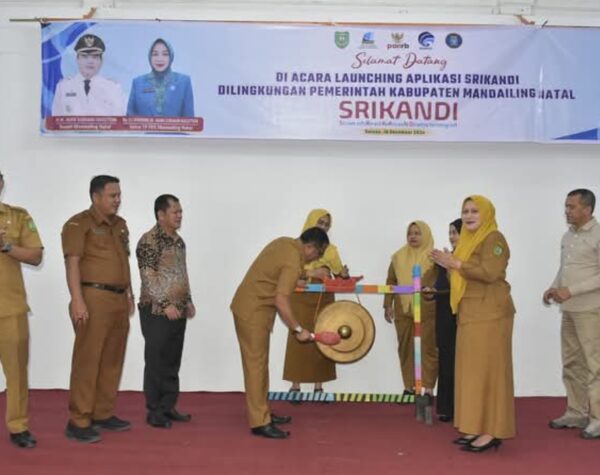 Pemkab Madina Launching Aplikasi Srikandi, Kearsipan Lebih Berkualitas