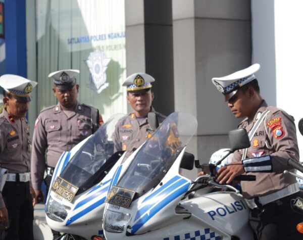 Polres Nganjuk Siap Amankan Libur Nataru, Tempatkan Personel di Titik Strategis