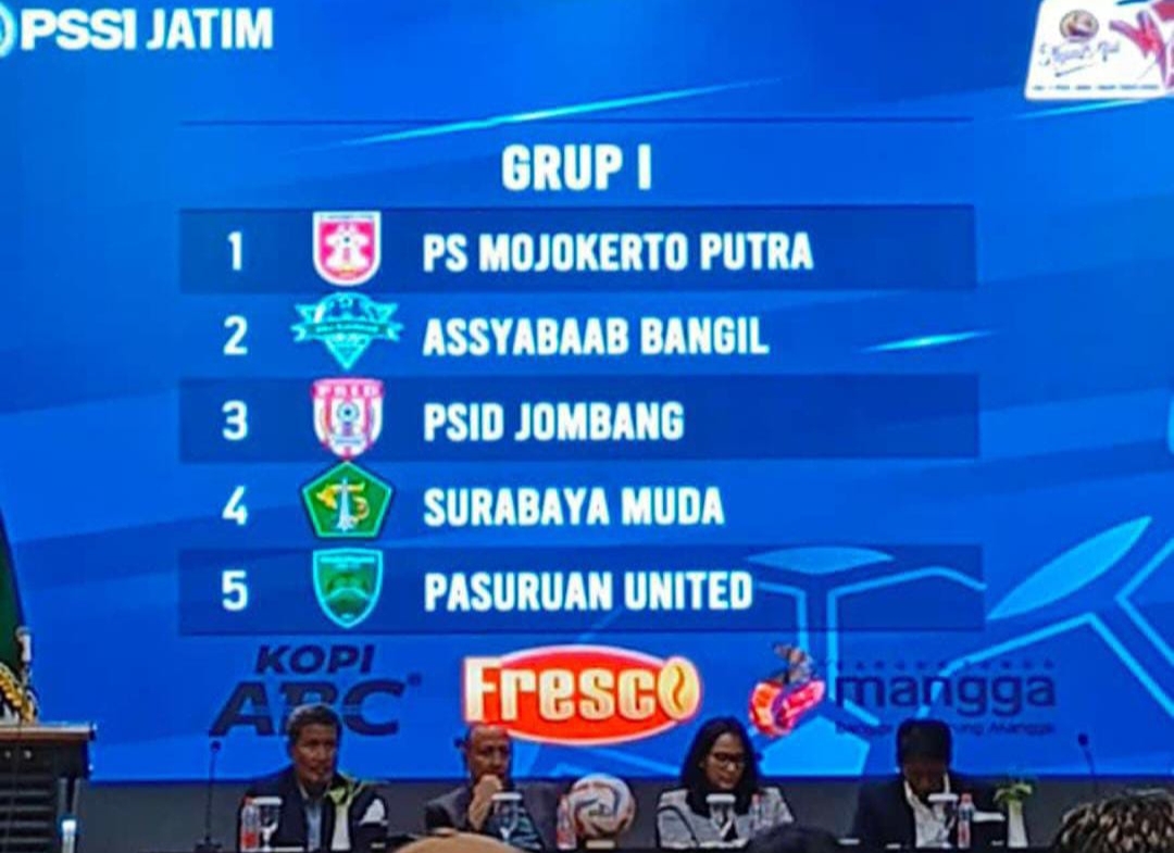 Siap Arungi Liga 4 PSSI Jatim, PSMP Mojokerto Jadi Tuan Rumah Grup I