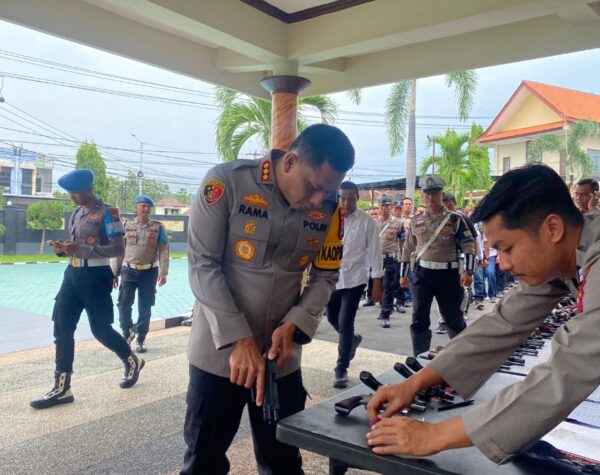 Kapolresta Banyuwangi: Pegang Senjata Api Harus Punya Rasa Tanggungjawab