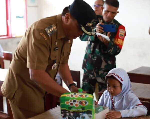 Uji Coba Makan Bergizi, Bupati Madina Sebut Dapat Meningkatkan Kualitas Pendidikan