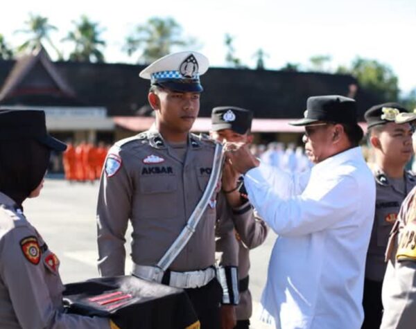 Bupati Madina Pimpin Apel Gelar Pasukan Operasi Lilin Toba 2024