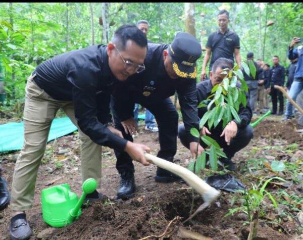 Rayakan HUT ke 34, Perumdam Tirta Kencana Jombang Gelar Penanaman Pohon dan Ruwatan Mata Air Jarak