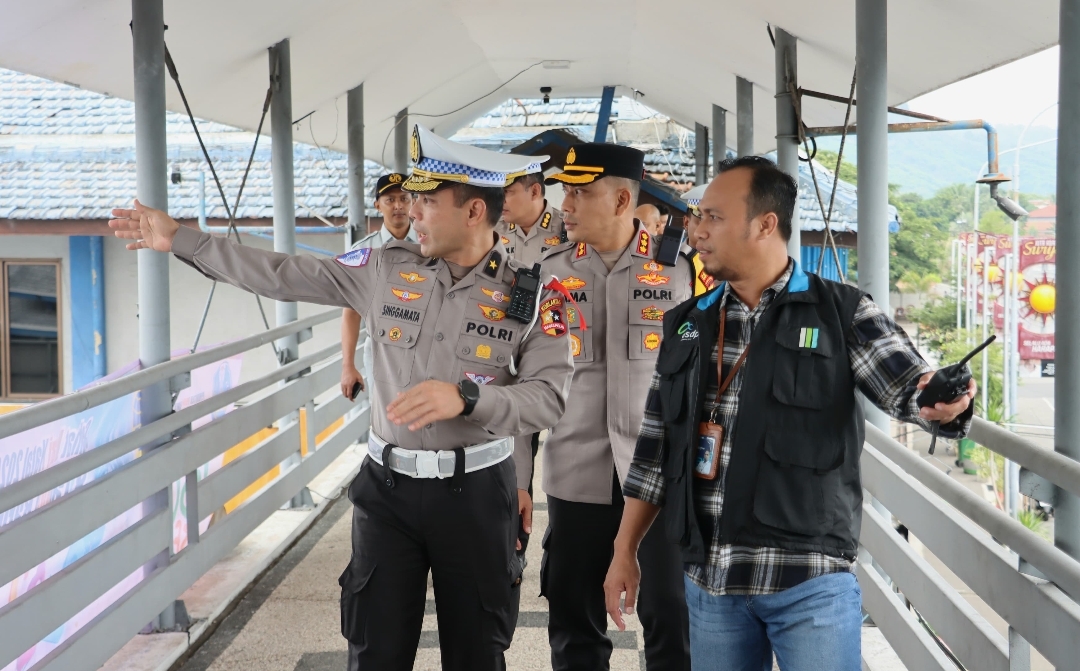 Polri Evaluasi Fasilitas dan Kesiapan Kapal di Pelabuhan Ketapang Banyuwangi