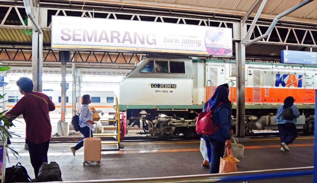 Libur Nataru, KAI Daop 4 Semarang Kebanjiran Penumpang