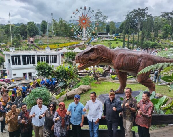 Wow! Sambut Libur Nataru, Tempat Wisata di Kota Batu ini Launching Wahana Dino Ranch