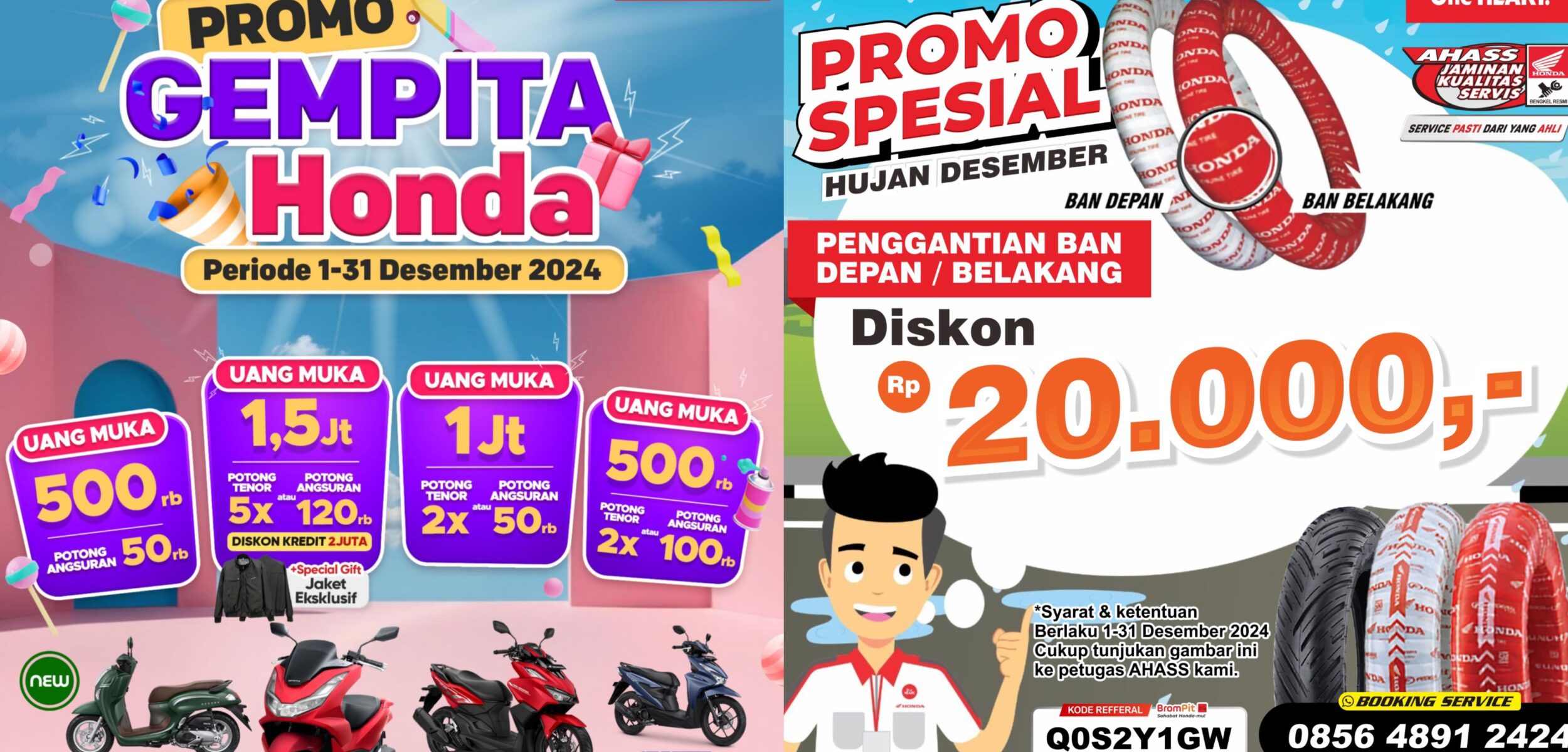 Spesial Sambut Nataru 2025, TAM Jayanegara Mojokerto Tawarkan Promo Gempita Honda