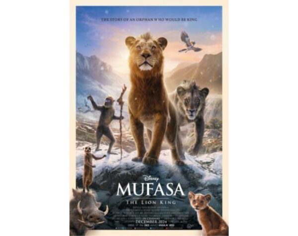 Jadwal Bioskop Mojokerto 18 Desember 2024, Film Animasi Mufasa: The Lion King Tayang