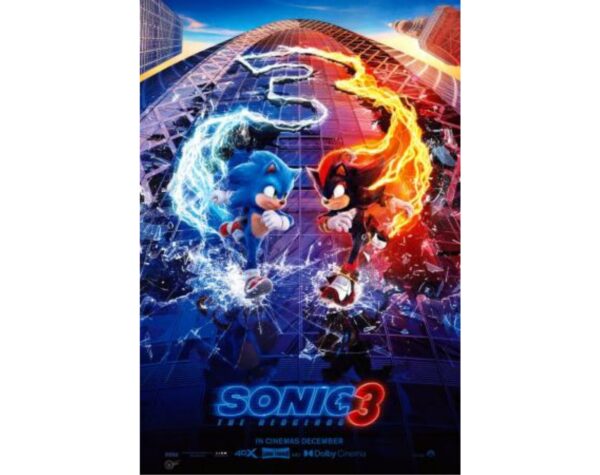 Film Bioskop Mojokerto Akhir Pekan, Sonic The Hedgehog 3 Tayang