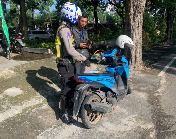 Operasi Lilin Semeru 2024, Polrestabes Surabaya Sita Ratusan Knalpot Tidak Sesuai Spektek