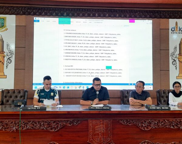 Tragedi Laka Laut SMPN 7 Kota Mojokerto, Pemkot Mojokerto Respon Cepat