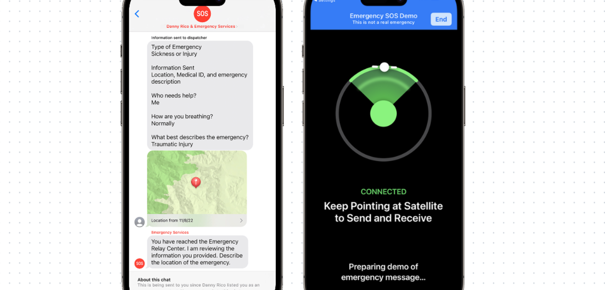 Apple iPhone 14 satellite connectivity 1